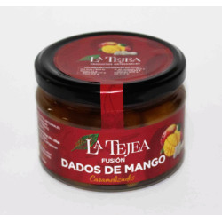 DADOS DE MANGO CARAMELIZADO TARRO 12/270gr.